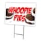 Signmission Whoopie Pies Yard Sign & Stake outdoor plastic coroplast window, C-1216 Whoopie Pies C-1216 Whoopie Pies - alternate 1